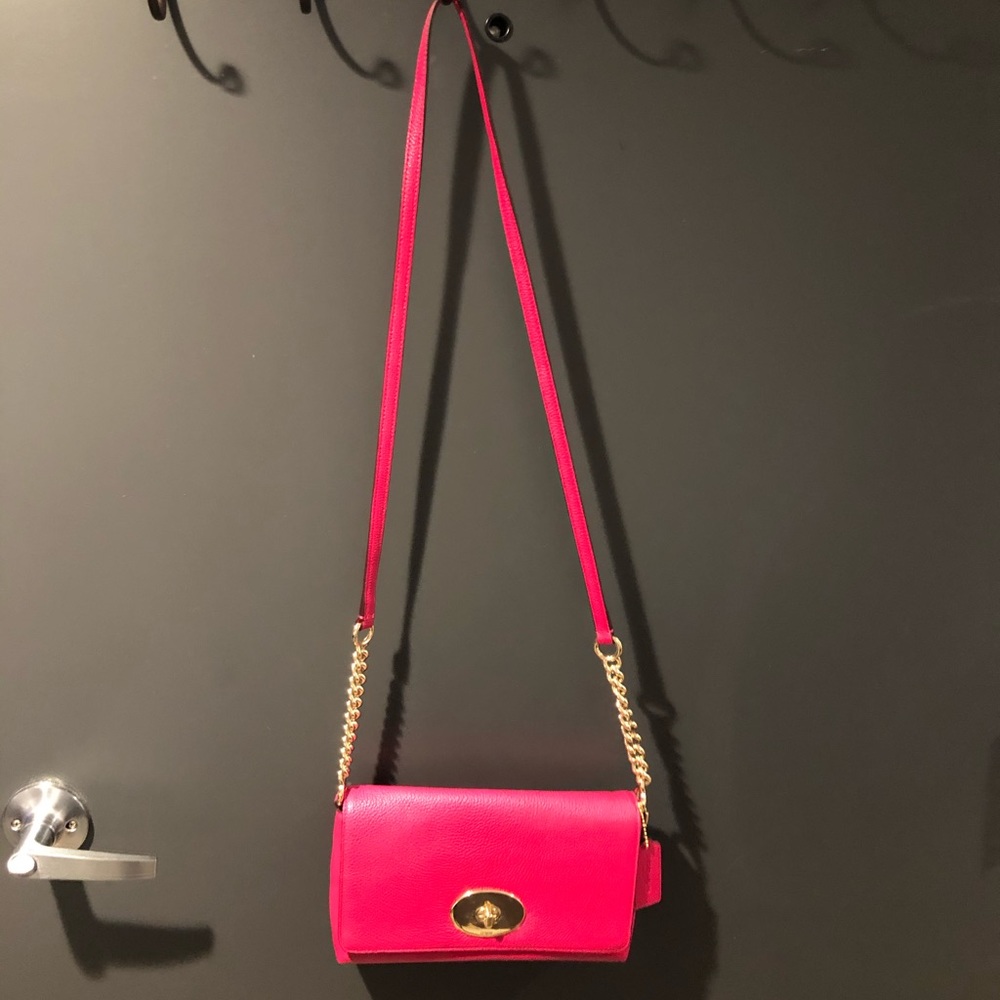 NWT Coach 53083 CROSSTOWN in Pink Ruby - Picture 2 of 5